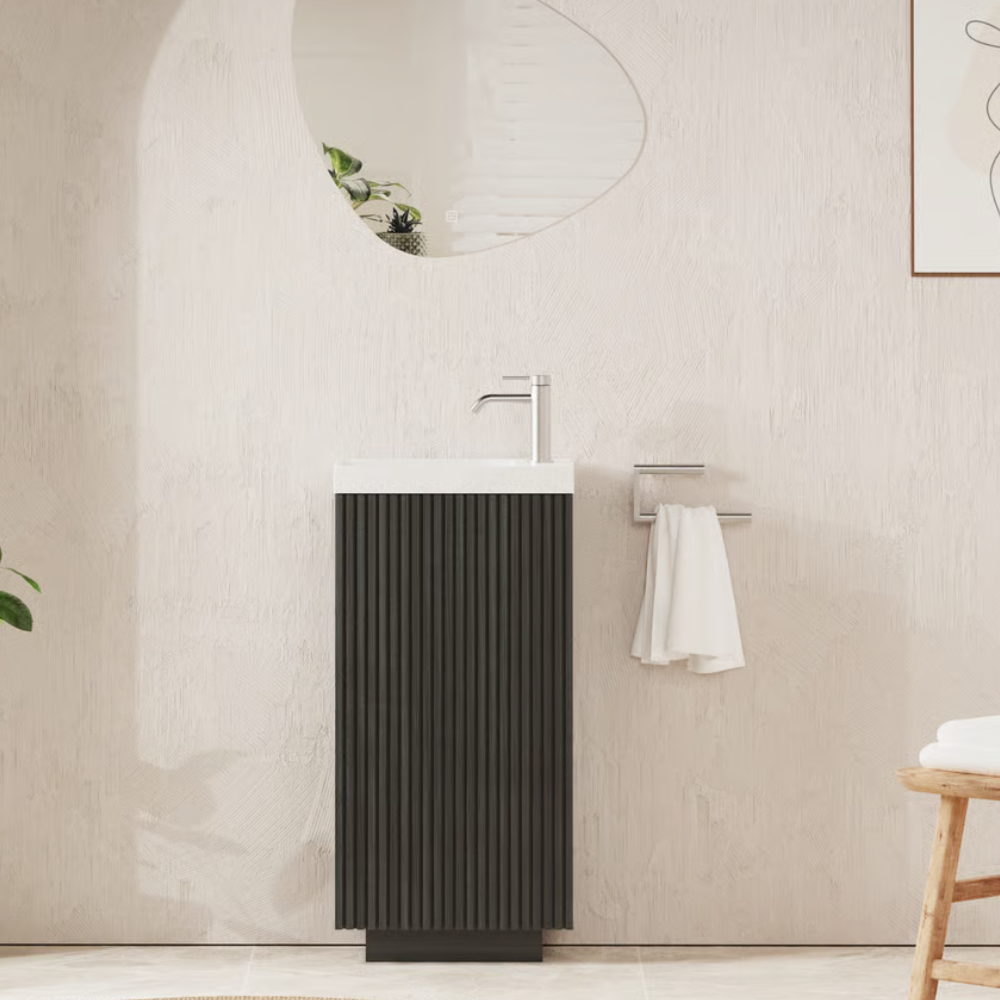 Crosswater Limit 400mm Floorstanding Vanity Unit & Basin