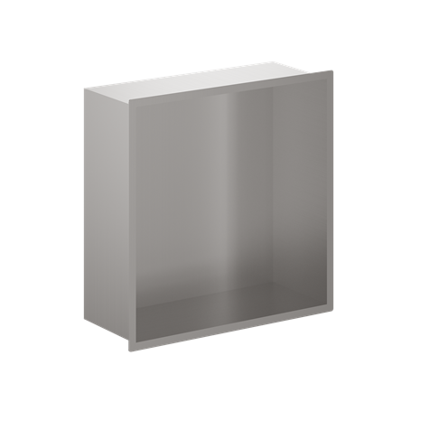 Crosswater Brushed Stainless Steel Shower Niche