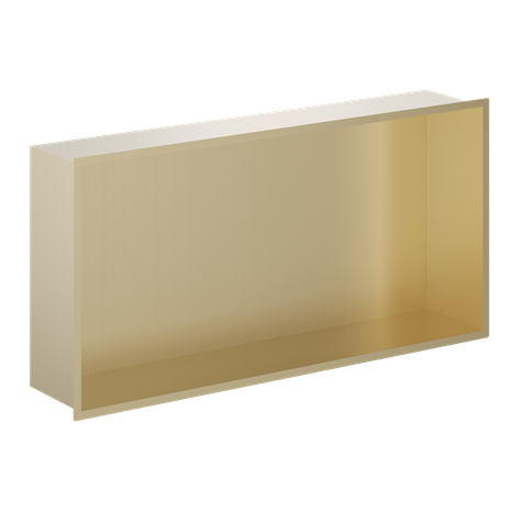 Crosswater Brushed Brass Shower Niche