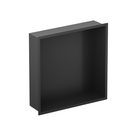 Crosswater Matt Black Shower Niche