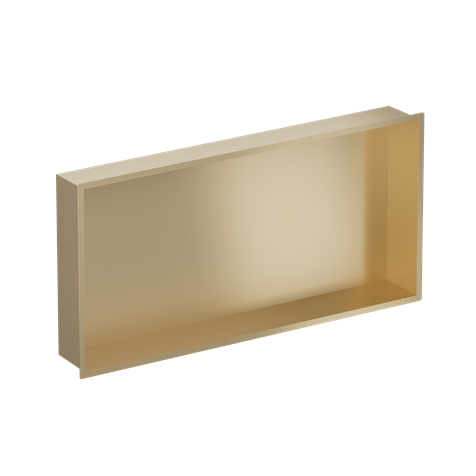 Crosswater Brushed Brass Shower Niche