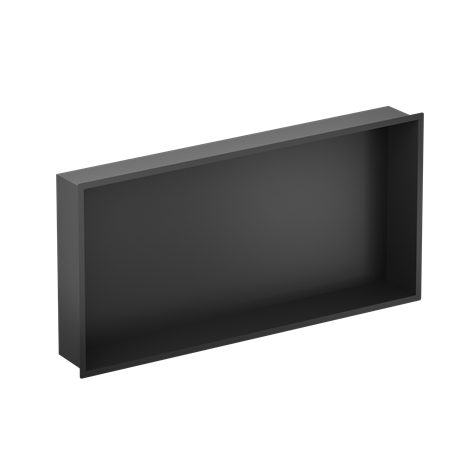 Crosswater Matt Black Shower Niche