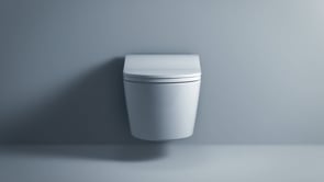 TOTO Washlet RW Rimless Back to Wall Toilet