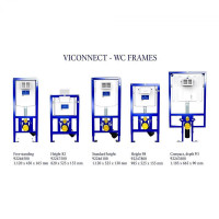 Villeroy & Boch ViConnect WC Frames