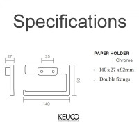 Keuco Moll Toilet Paper Holder