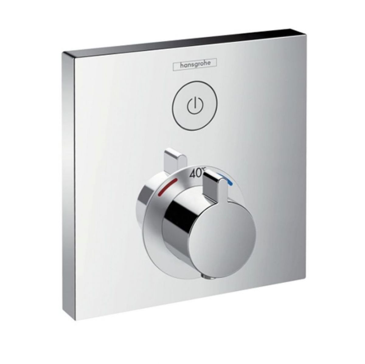 Hansgrohe ShowerSelect Thermostatic Mixer 1 Outlet (Square)
