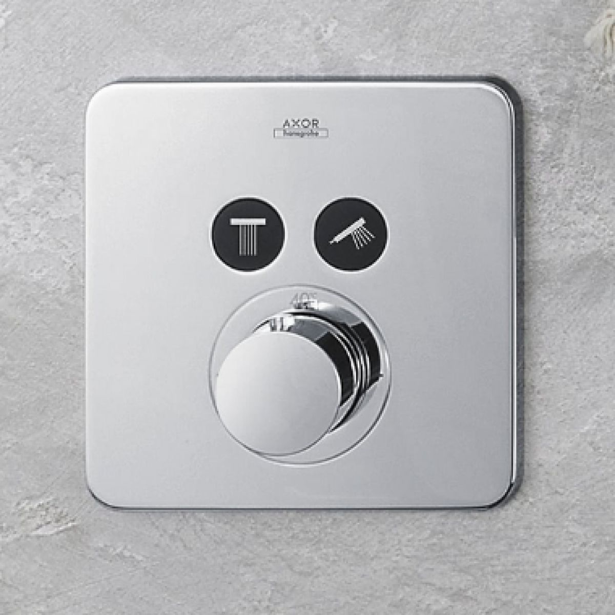 AXOR ShowerSelect Soft Thermostatic Mixer 2 Outlet