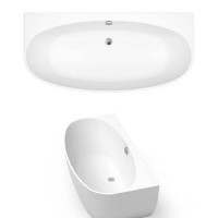 Waters Natura Cove 1700mm Back To Wall Bath