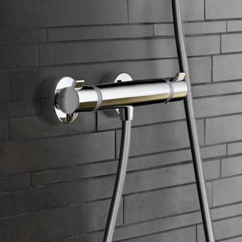 Hansgrohe Ecostat Comfort Thermostatic Exposed Shower Mixer