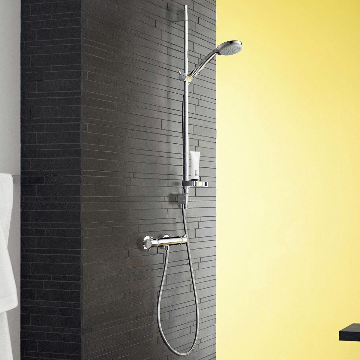 Hansgrohe Croma 100 Vario Ecostat Comfort Combi 0.65m Shower Set