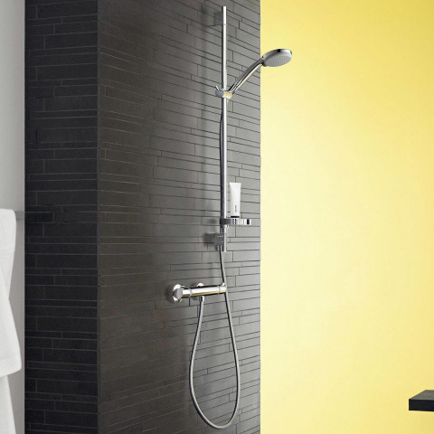 Hansgrohe Croma 100 Vario Ecostat Comfort Combi 0.65m Shower Set