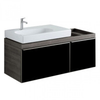 Geberit Citterio Vanity Unit With Two Drawers & Shelf Surface