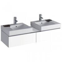 Geberit Icon Double Vanity Unit For Two 500mm Washbasins