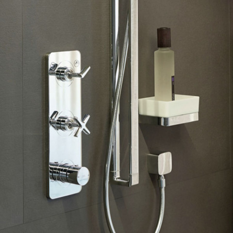 AXOR Citterio E Thermostatic Module Shower With 2 Outlets
