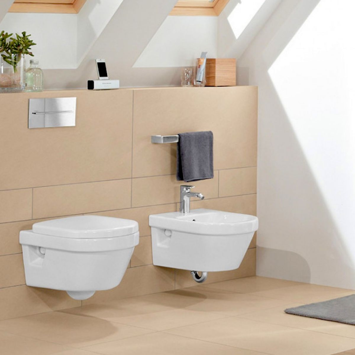 Abacus Bathrooms D-Style Wall Hung Toilet