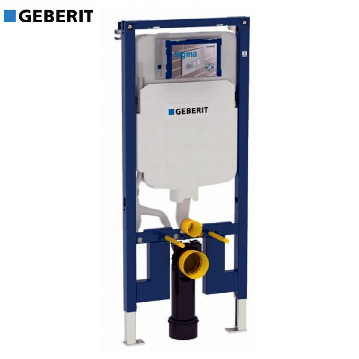 Geberit Duofix Reduced Depth WC Frame With Sigma Cistern 1140mm