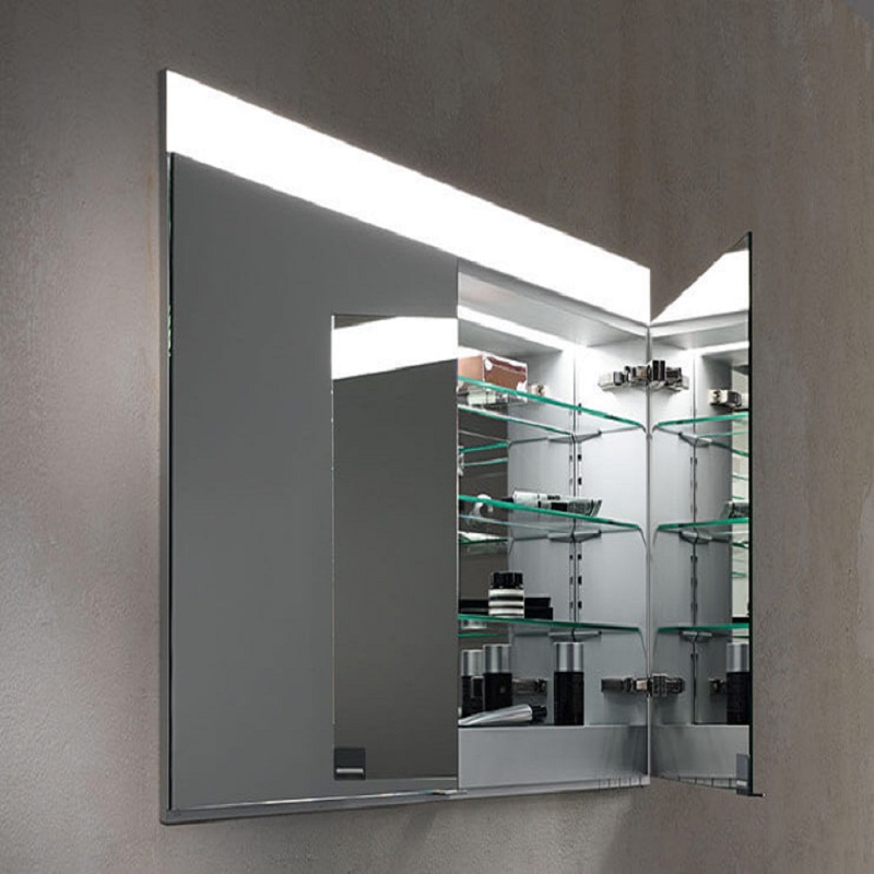 Keuco Edition 400 Cabinet Recessed With Heated Mirrors