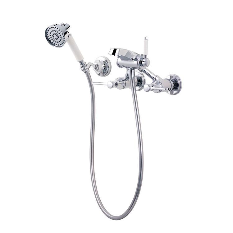 Victoria + Albert Florin 15 Wall Mounted Bath Shower Mixer with Kit