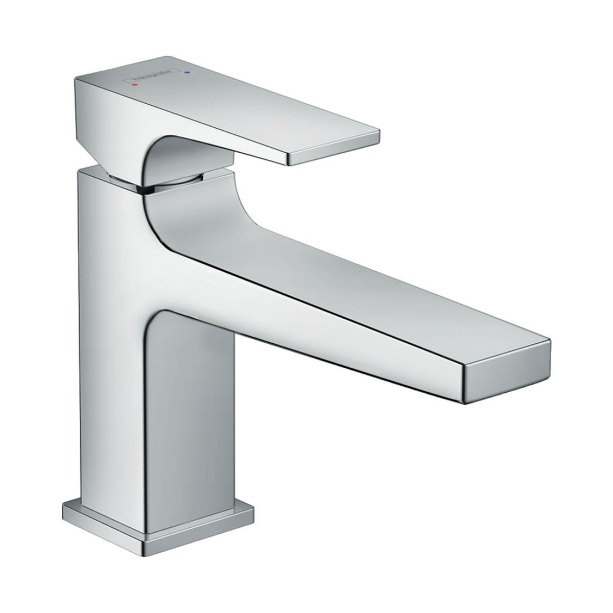 Hansgrohe Metropol Basin Mixer 100 With Lever Handle & Push Open Waste