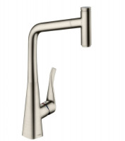 Hansgrohe Metris Select 320 Kitchen Mixer Tap With Pull-Out Spray