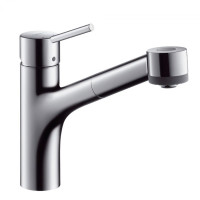 Hansgrohe Talis Kitchen Mixer Tap With Pull-Out Spray