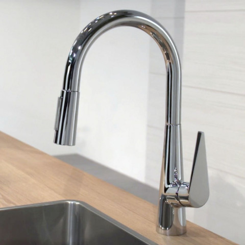 Hansgrohe Talis S 200 Kitchen Mixer Tap With Pull-Out Spray