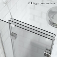 Kudos Inspire 3 Panel In-Fold Bath Screen