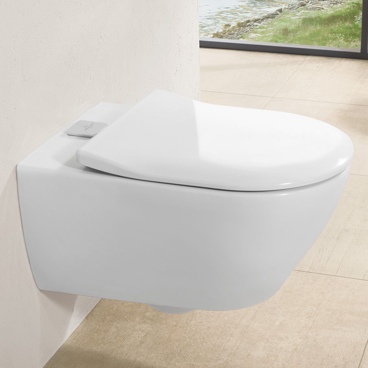 Villeroy & Boch Subway 2.0 Rimless Wall Hung WC with ViFresh and ViSeat