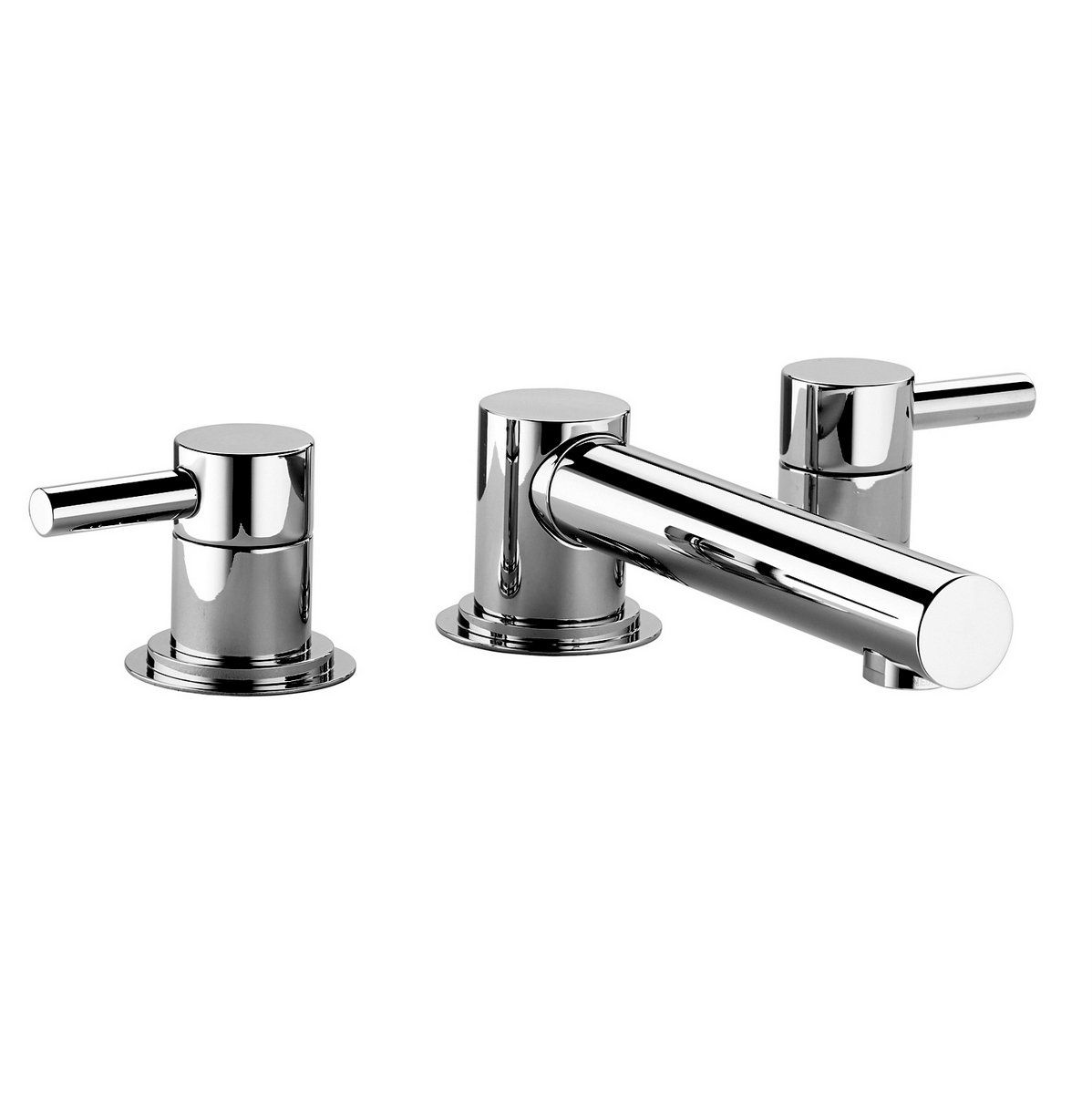 Swadling Absolute 3 Hole Deck Mounted Bath Mixer