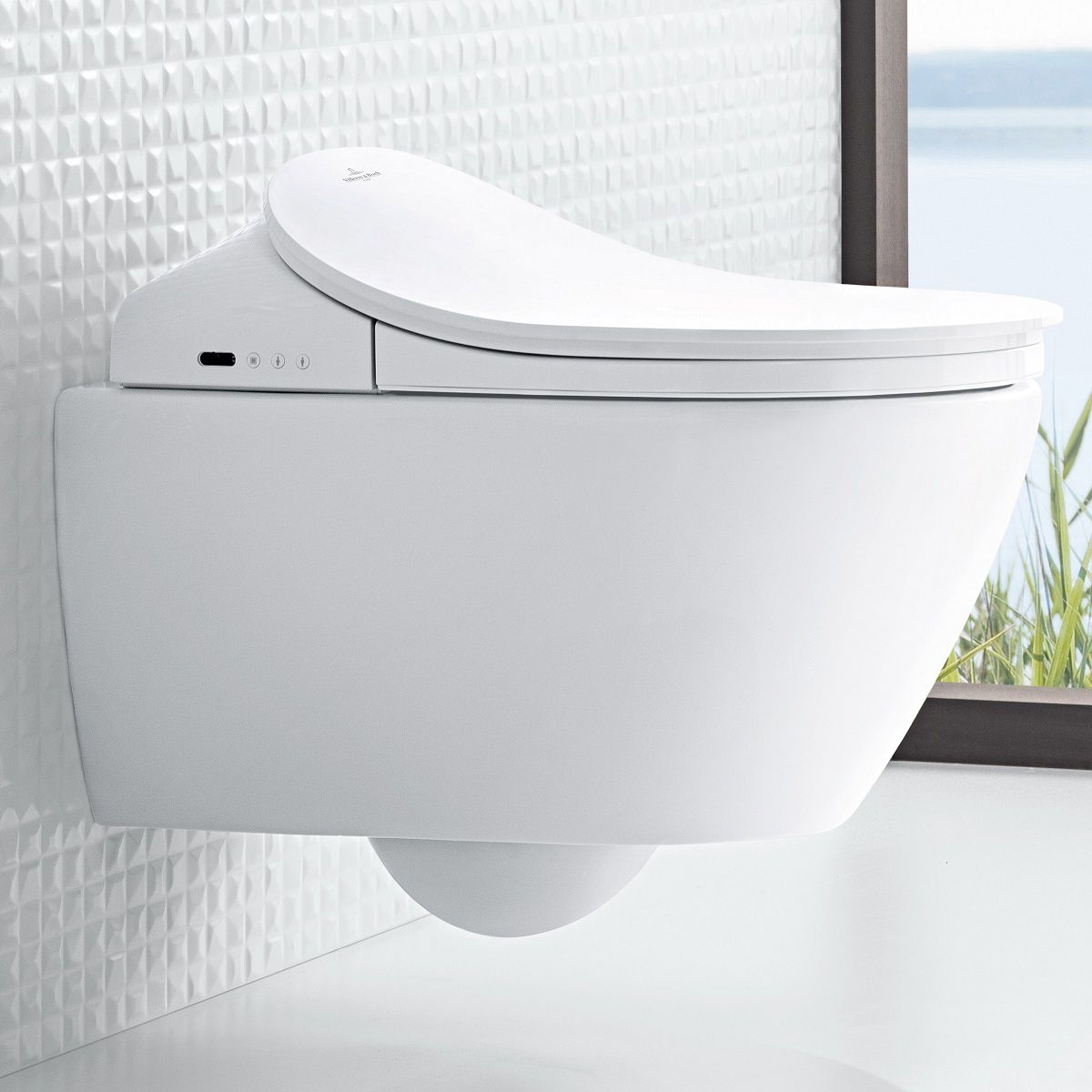 Villeroy & Boch ViClean L Shower Toilet & Bidet Seat
