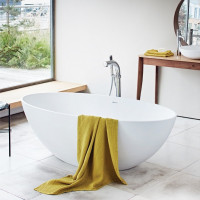Waters Elements Ellipse 1760mm Freestanding Bath