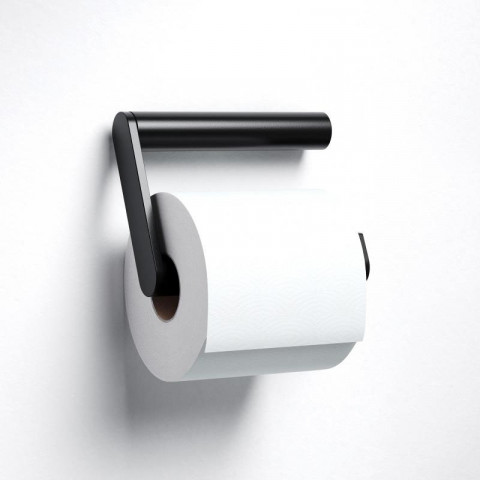 Keuco Plan Toilet Roll Holder - Black