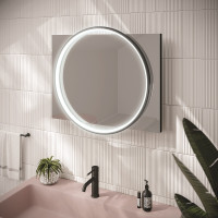HIB Solas Round LED Mirror
