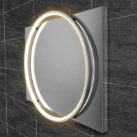 HIB Solas Round LED Mirror