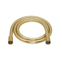 Crosswater MPRO Brushed Brass Wall Outlet with Hose & Handset Bracket