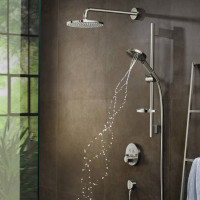 Hansgrohe ShowerSelect Thermostatic Mixer 2 Outlet (Round)