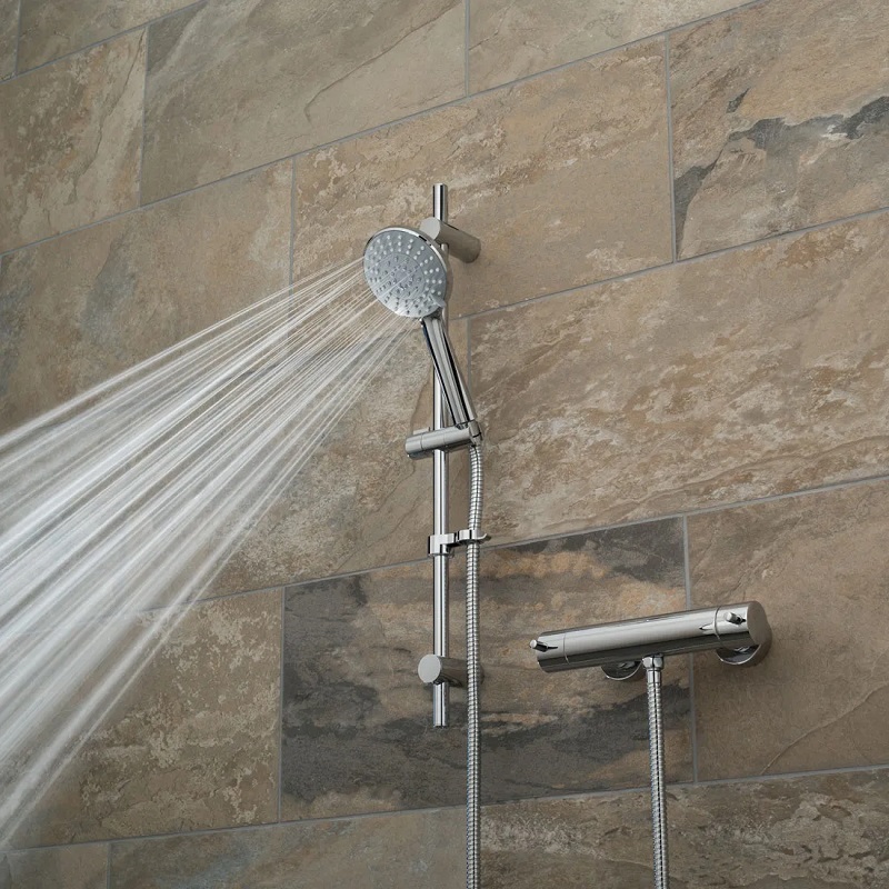 VADO Celsius Exposed Thermostatic Shower Set