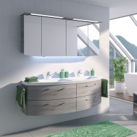 Pelipal Cassca 1510mm Vanity Unit & Double Washbasin