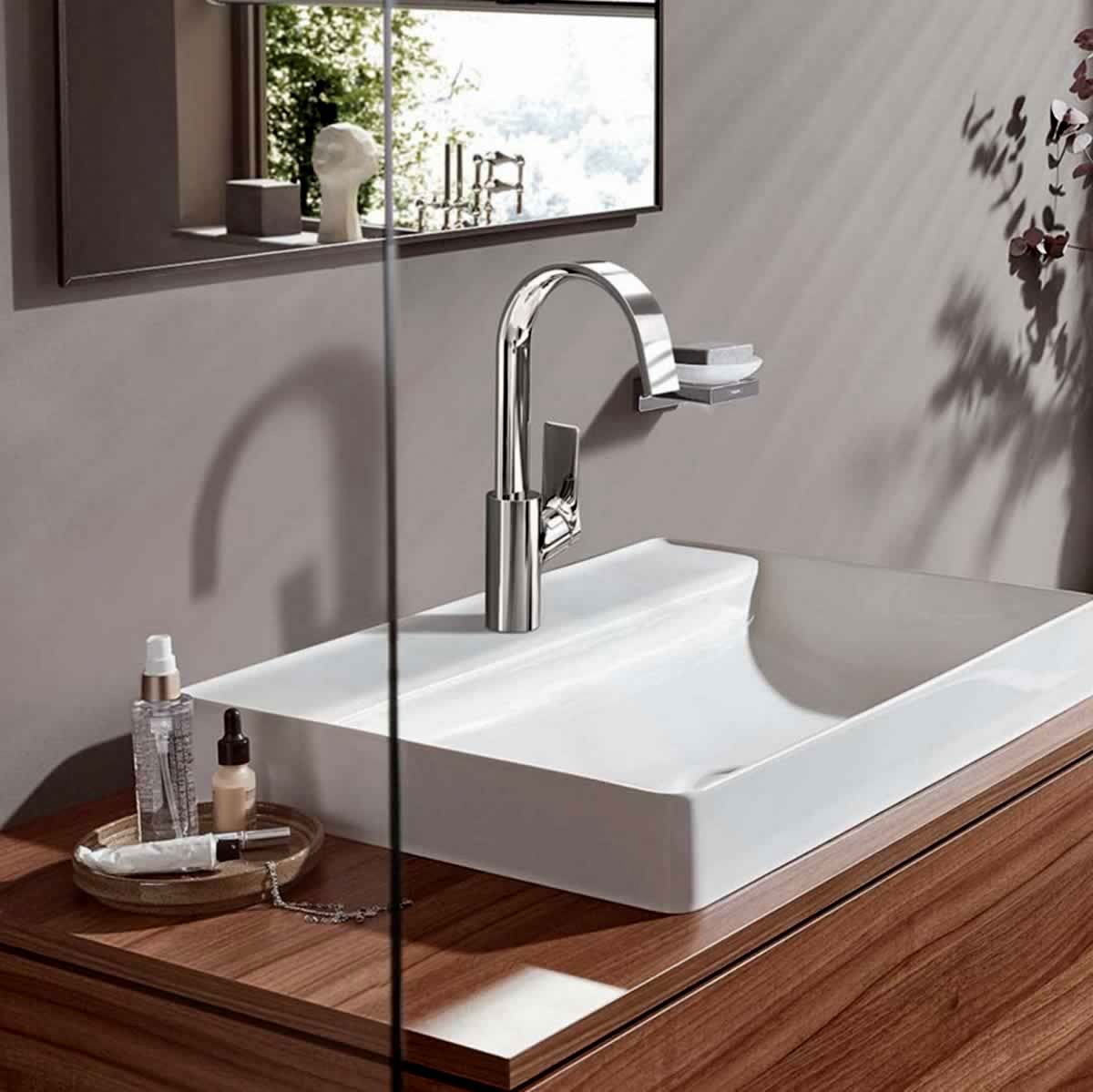 Hansgrohe Vivenis Basin Mixer 210 With Swivel Spout And Pop-Up Waste Set In Chrome - 75030000