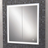 HIB Vanquish 600mm LED Recessed Mirror Cabinet
