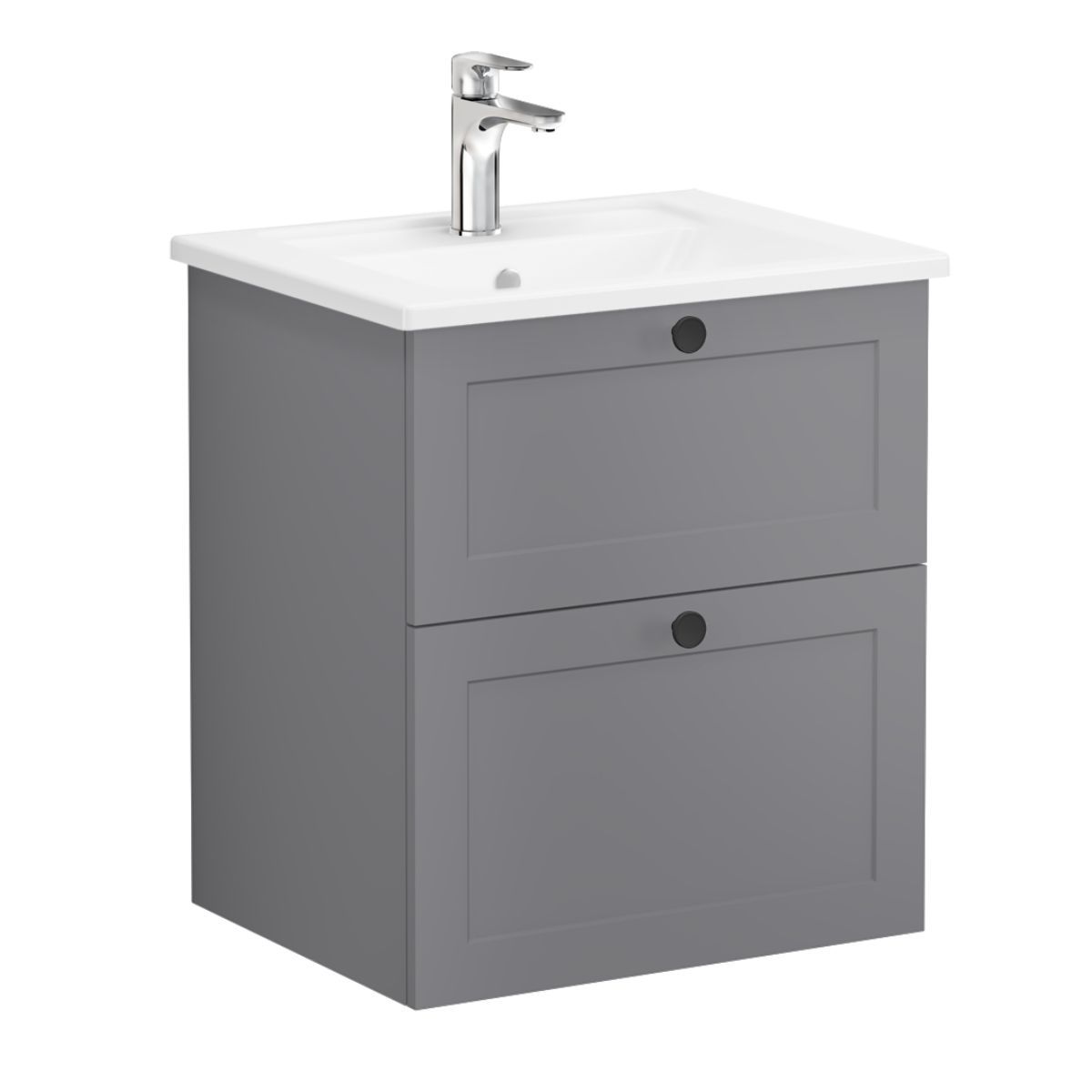 VitrA Root Classic Washbasin Unit with 2 Drawers (60cm)