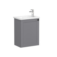 VitrA Root Classic Compact Washbasin Unit with Left-Hand Hinges
