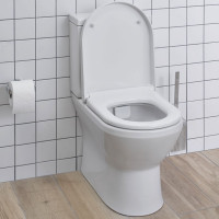 VitrA Integra Close Coupled Rimless Back to Wall Toilet