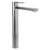 Villeroy & Boch Architectura Tall Single Lever Basin Mixer with Push Open Waste Chrome