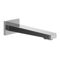 Villeroy & Boch Architectura Square Bath Spout For Wall-Mounted In Chrome